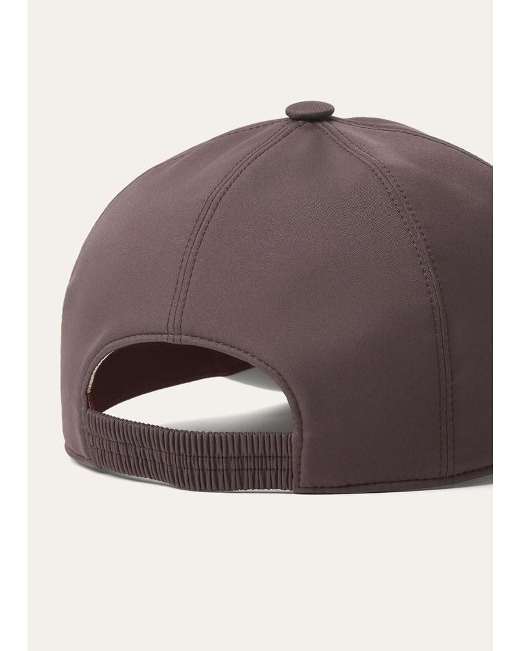 Loro Piana Brown Baseball Cap for men