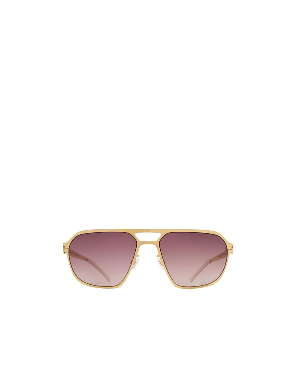 Mykita Pink Geometric Sunglasses for men
