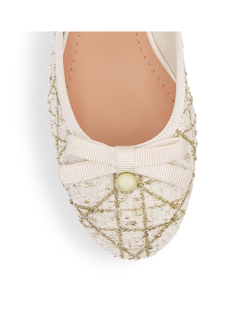 Dior Natural Ballet Slingback Pump