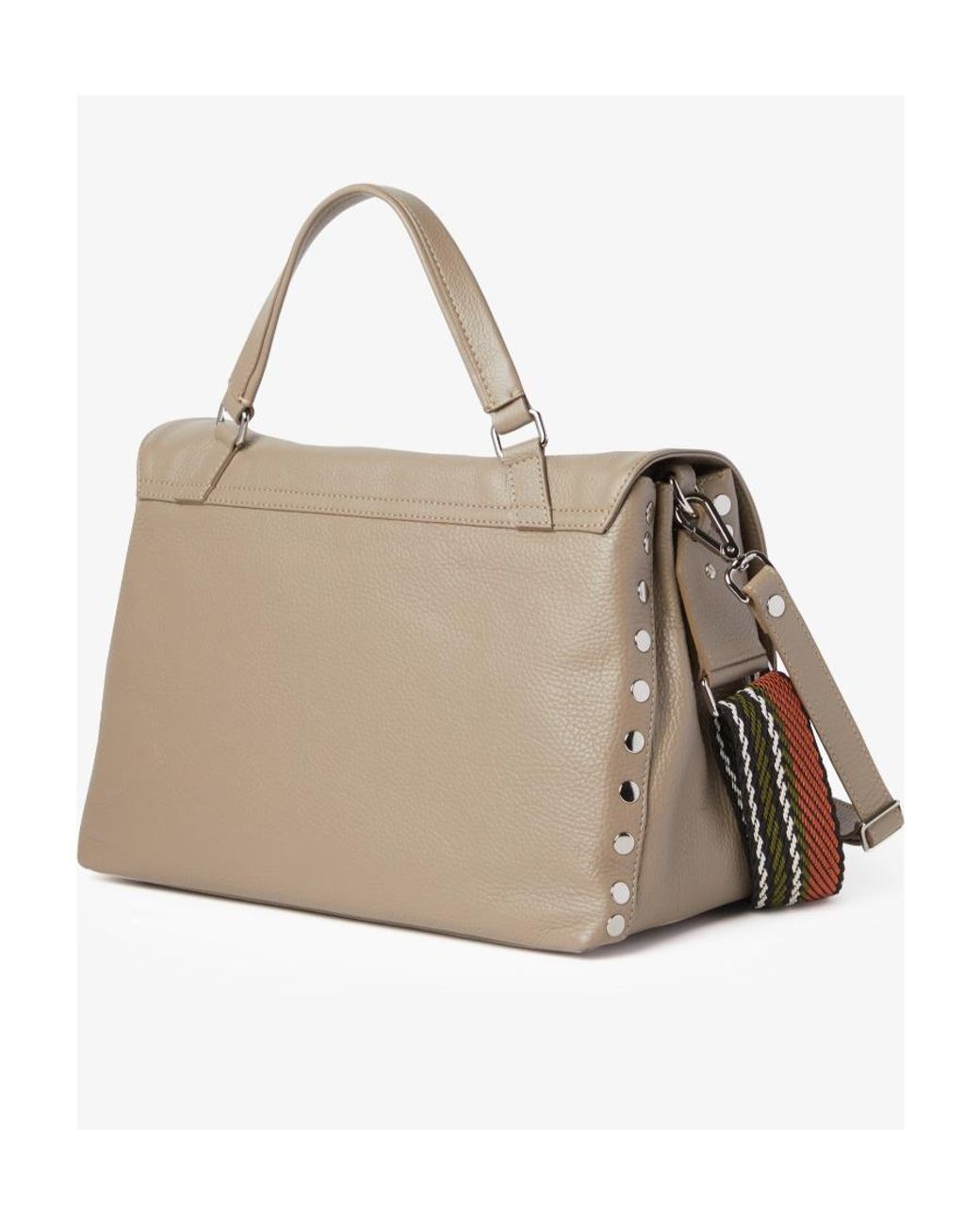 Zanellato Natural Logo Shoulder Bag