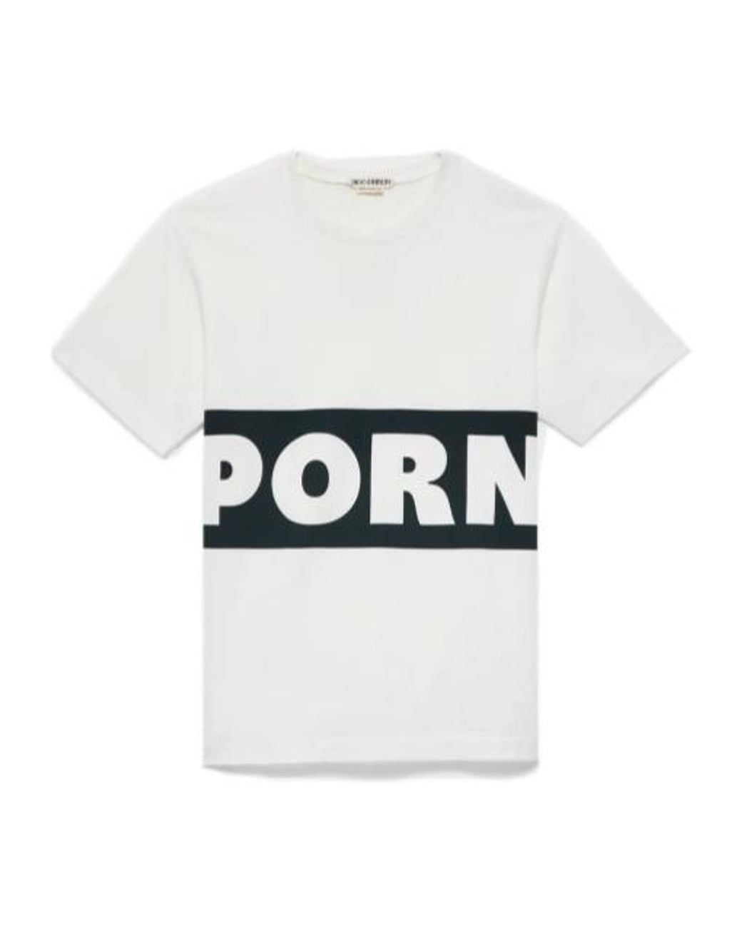 J.W. Anderson White Jw Anderson Slogan Print T-Shirt for men