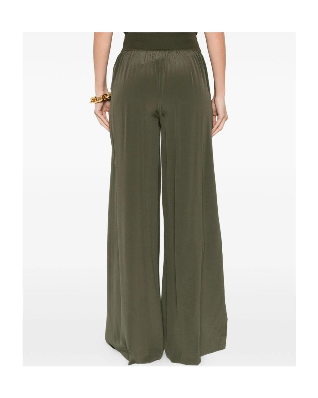 Joseph Green Rihani Slit Palazzo Pants