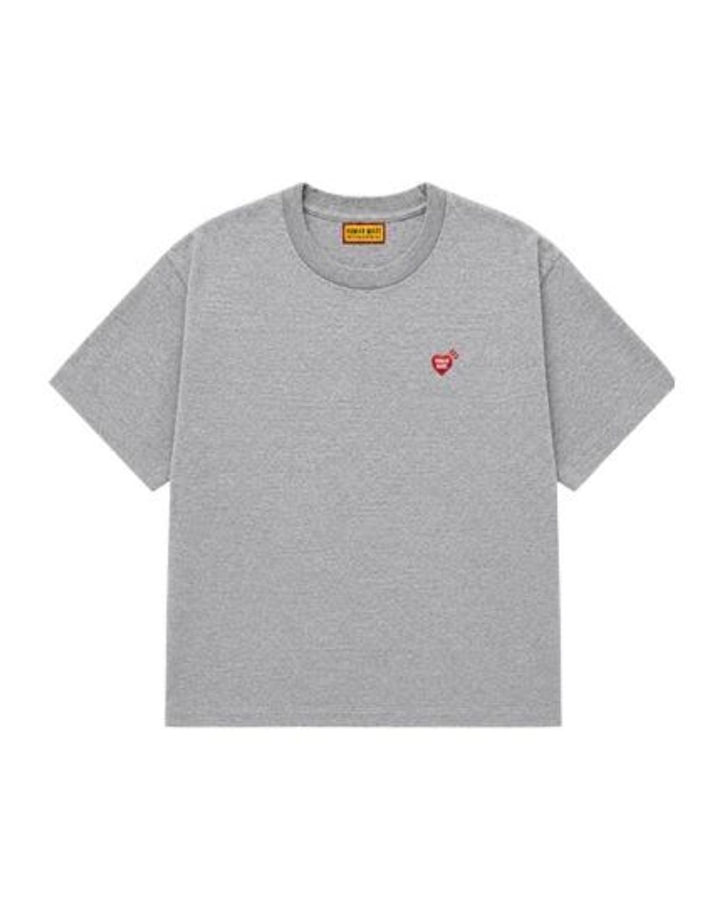 Human Made Gray Short-Sleeved T-Shirt for men