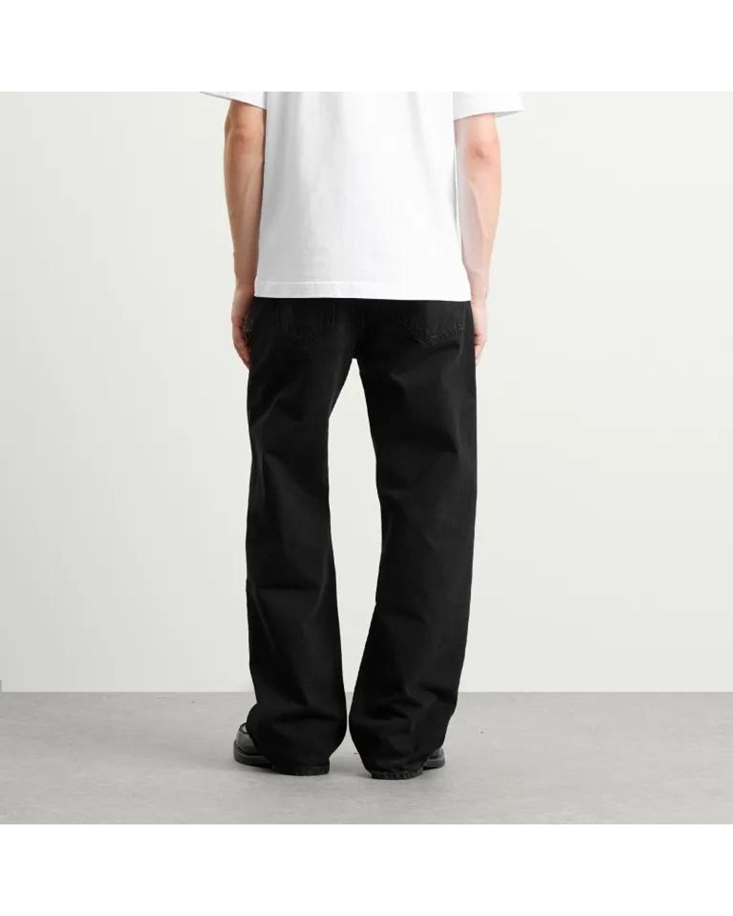 Jacquemus Black De Nimes Straight-Leg Jeans for men