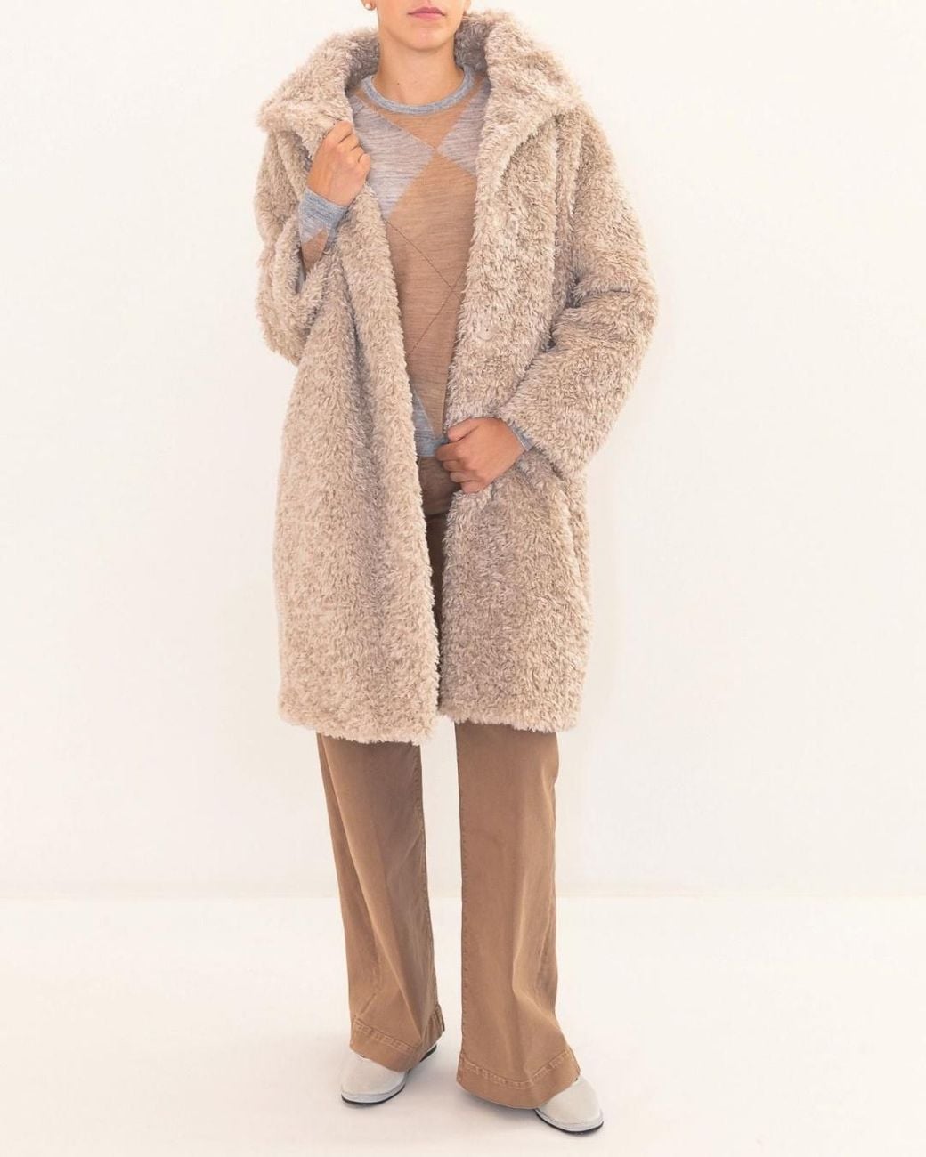 Herno Natural Long-Sleeved Coat