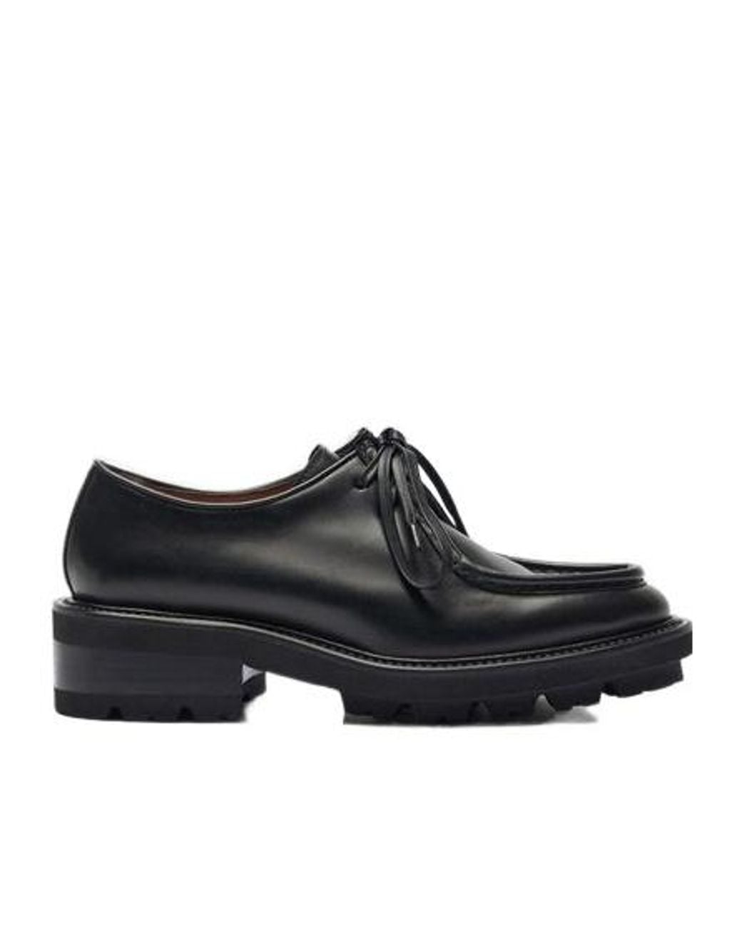 Scarosso Black Carolina Lace-Up Shoes