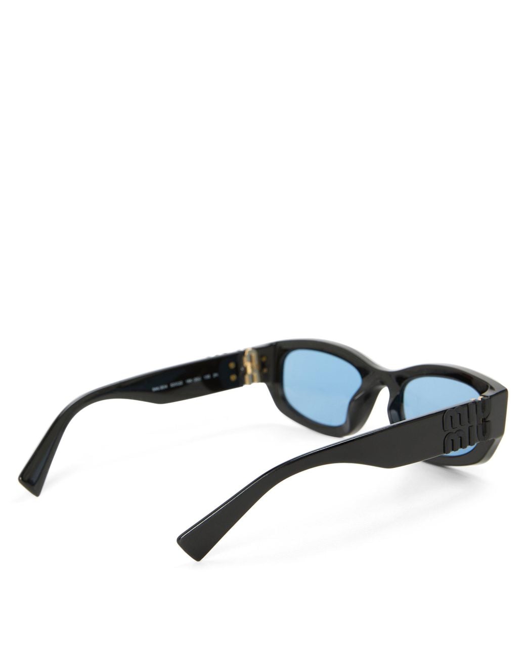 Miu Miu White Lightweight Square Sunglasses
