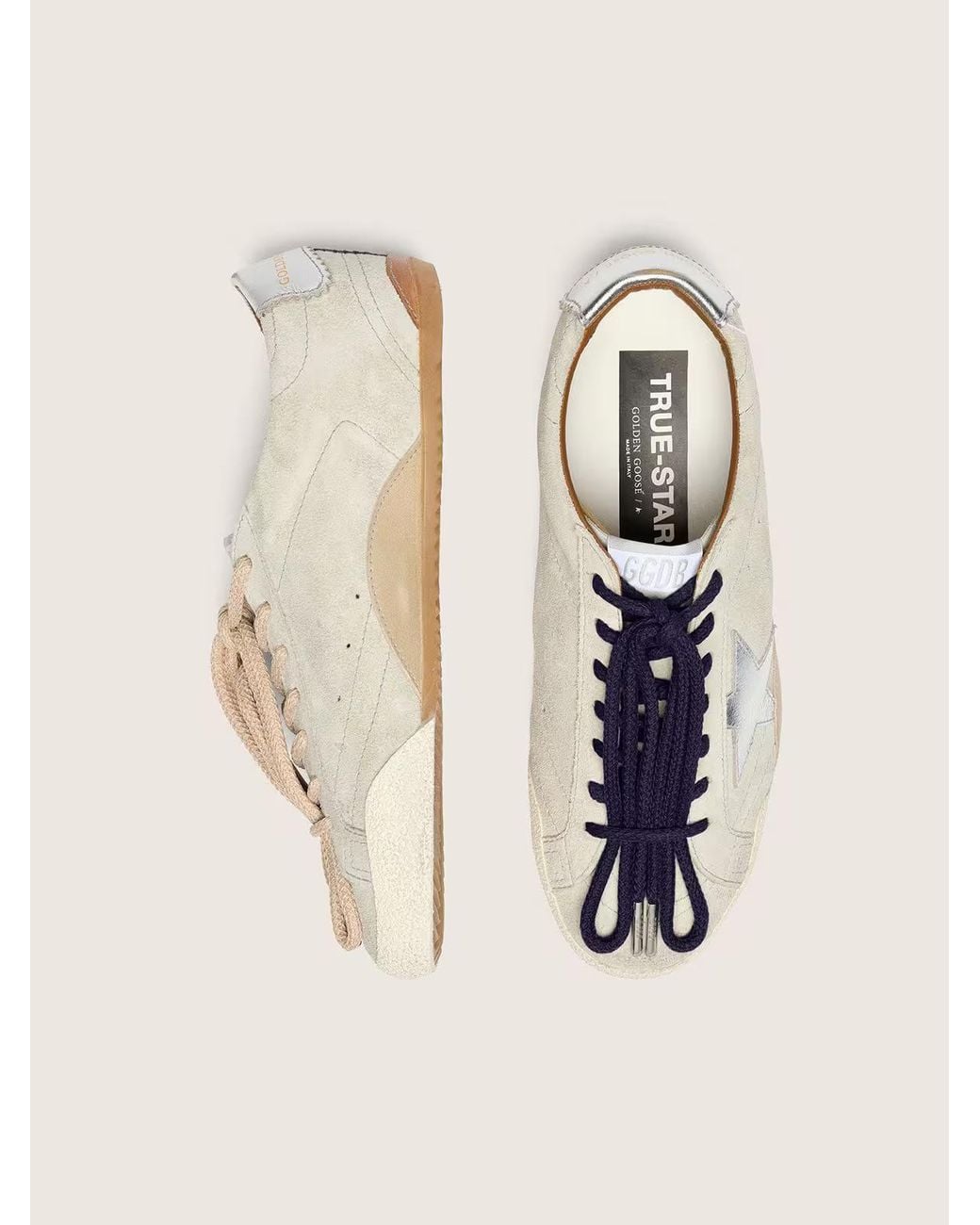 Golden Goose Deluxe Brand White True-Star for men