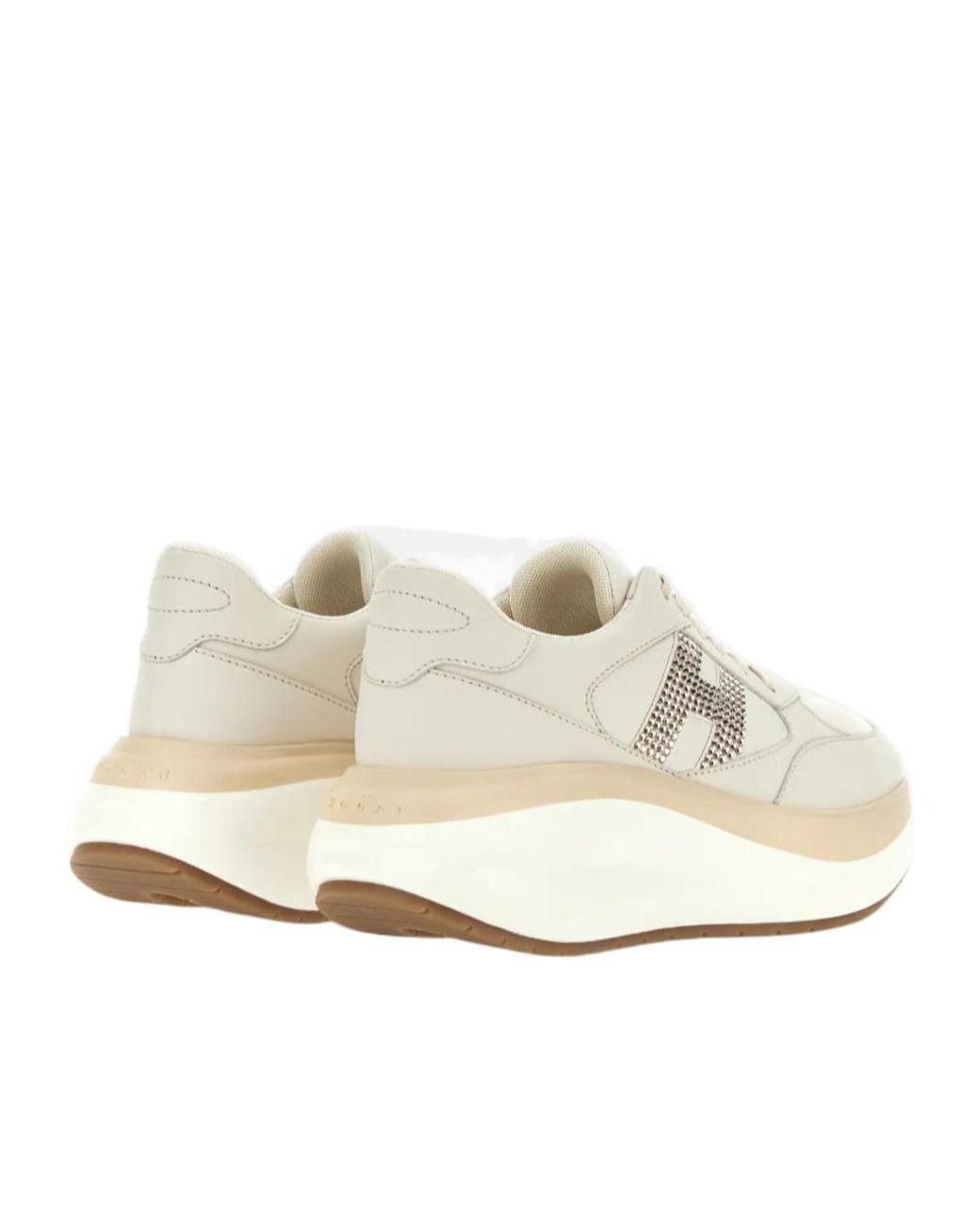 Hogan White Maxi I Active Sneakers