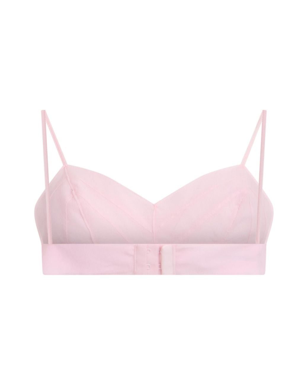 Philosophy Di Lorenzo Serafini Pink Cropped Bralette Top