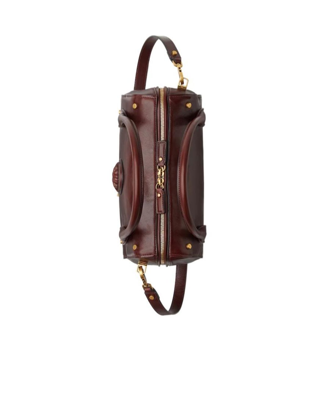 Versace Brown Romy Small Tote Bag