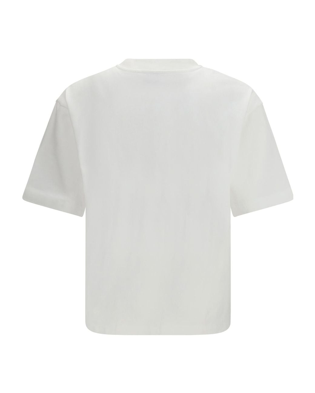 Off-White c/o Virgil Abloh White Big Bookish Skate Crewneck T-Shirt for men