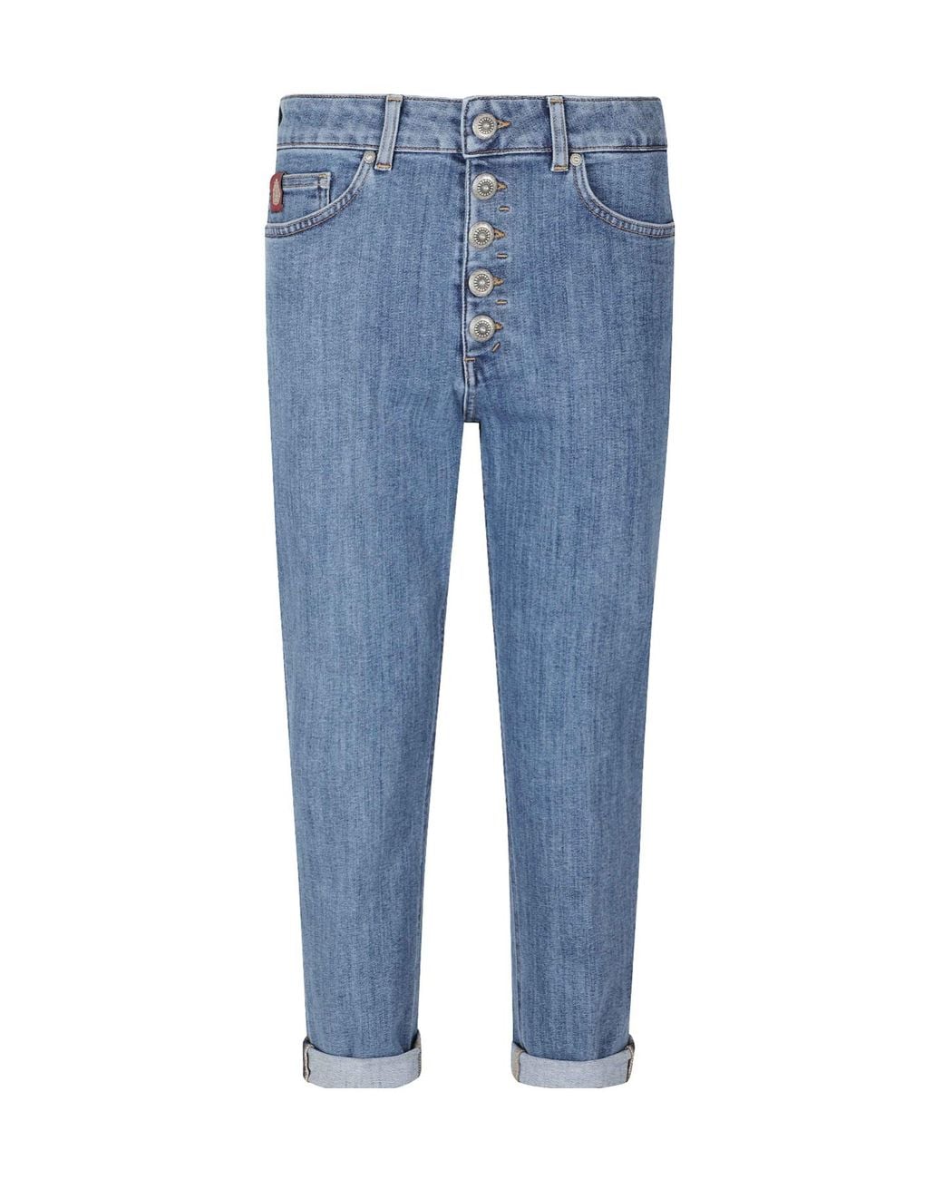 Dondup Blue Koons Straight Jeans