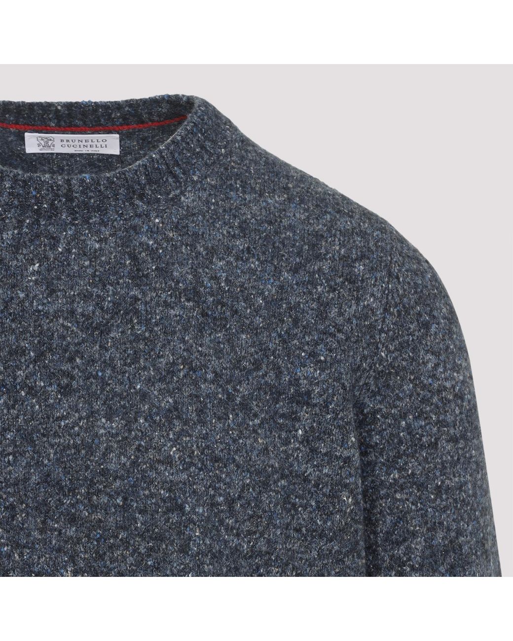 Brunello Cucinelli Blue Sweater for men
