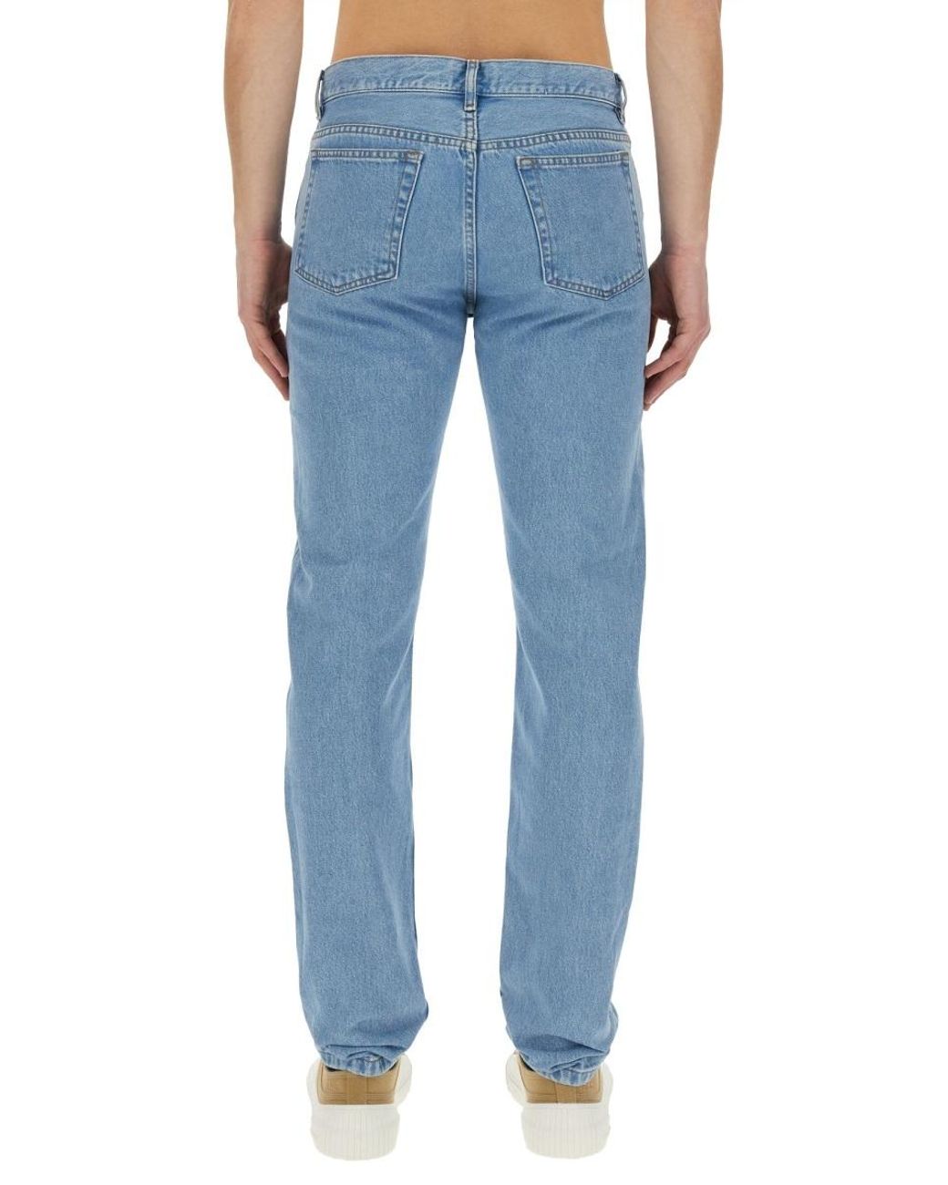 A.P.C. . Blue Petit New Standard Jeans for men