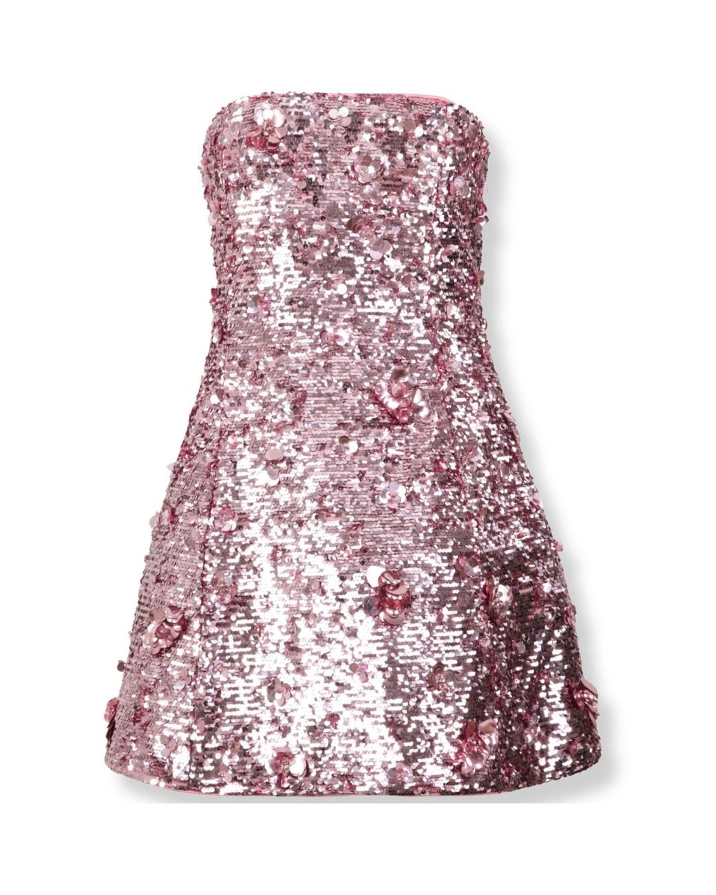 Jonathan Simkhai Purple Arta Sequin-Embellishment Mini Dress