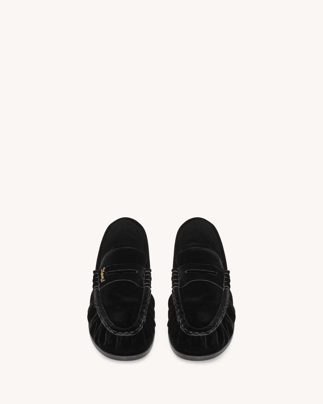 Saint Laurent Black Le Loafer Supple