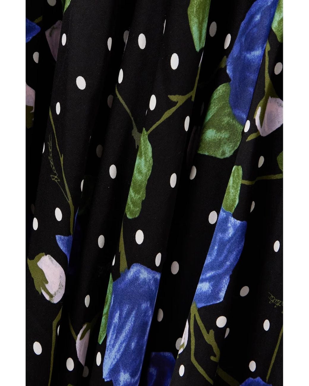 ROTATE BIRGER CHRISTENSEN Blue Stripped Printed Dress With No Back Coverage