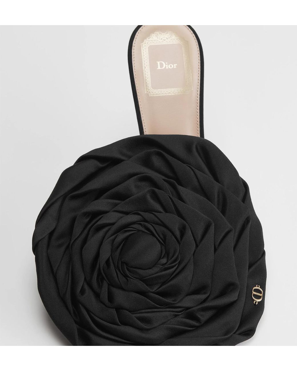 Dior Black Open-Toe High-Heeled Sandals