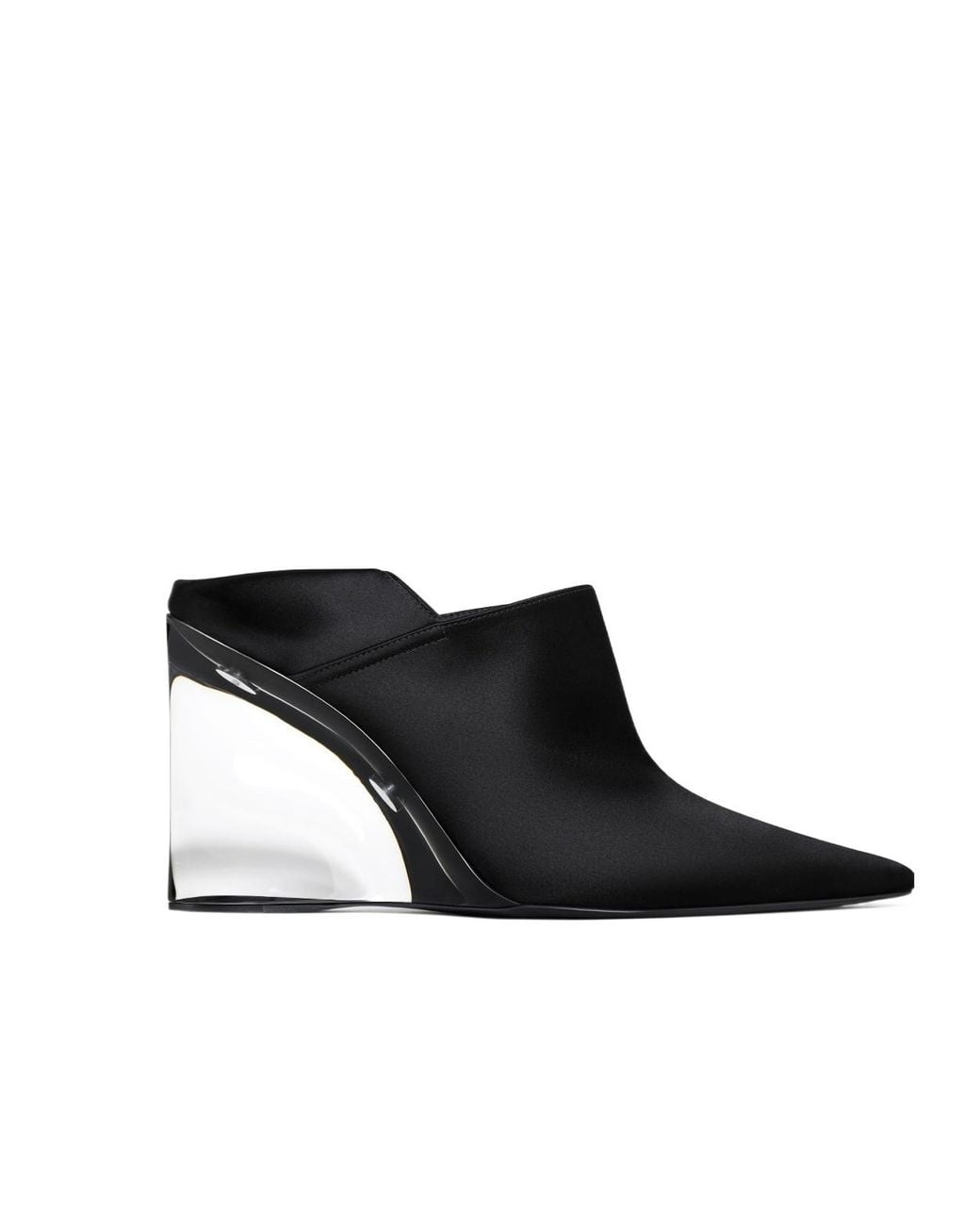 Alaïa Black Wedge Heeled Mules
