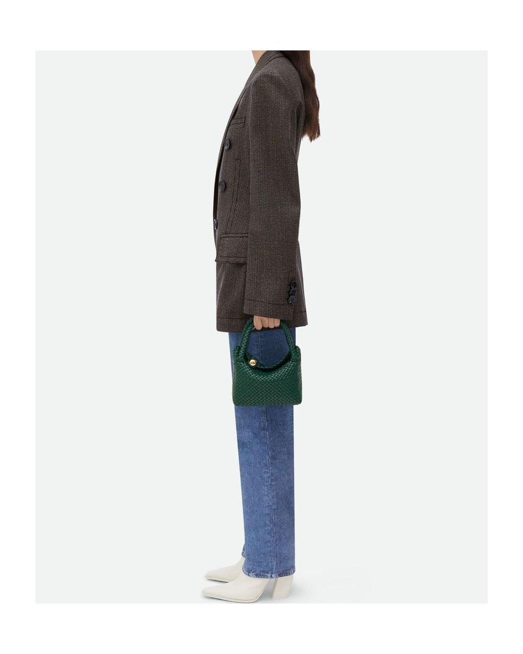 Bottega Veneta Green Small Tosca