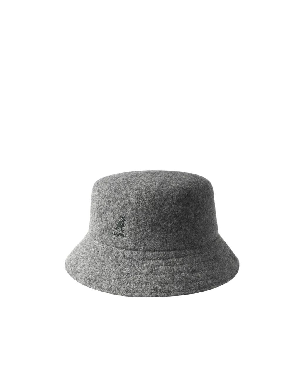 Kangol Gray Wool Lahinch Seamless Knit Fisherman Hat for men