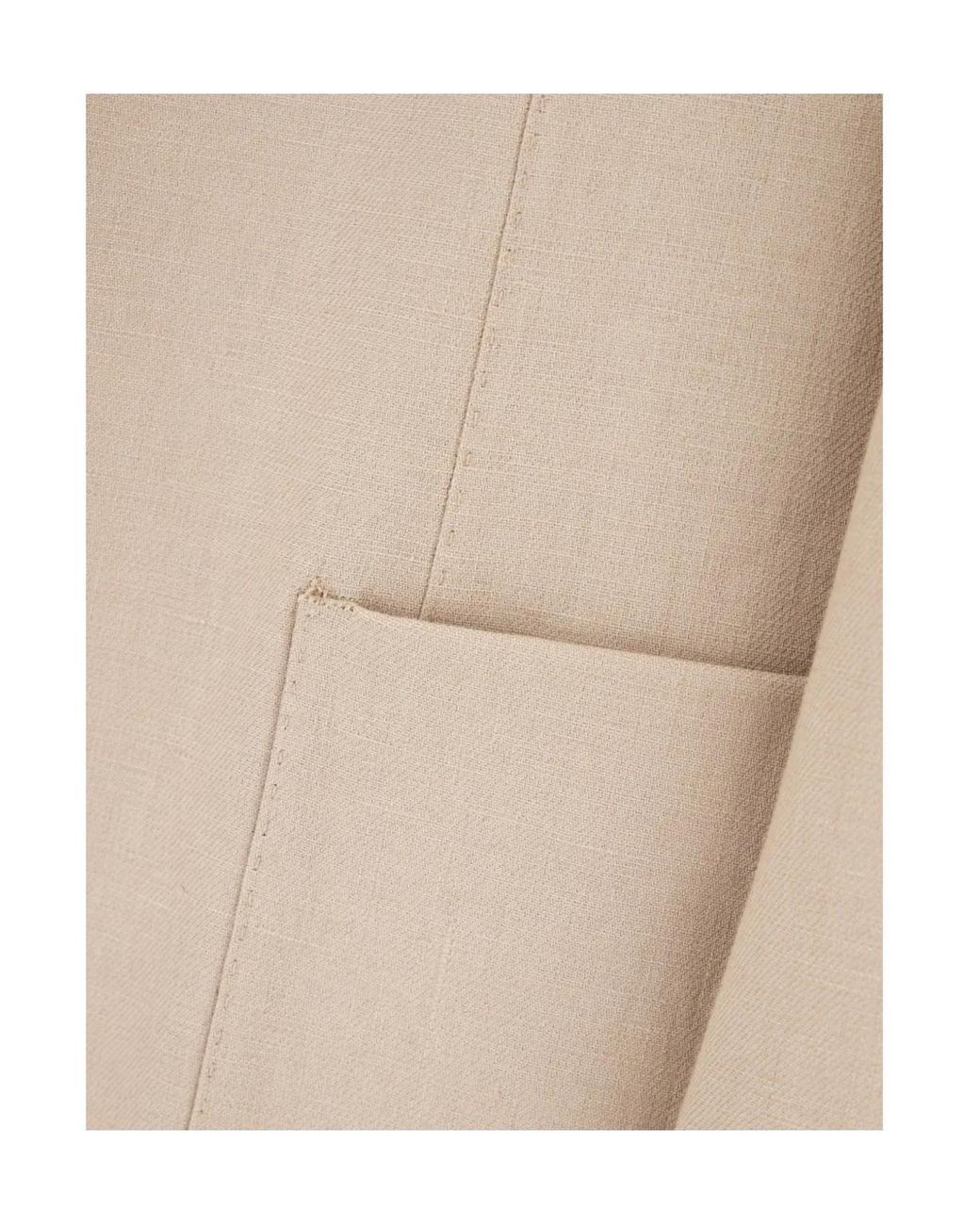 Zegna Natural Single-Breasted Blazer for men