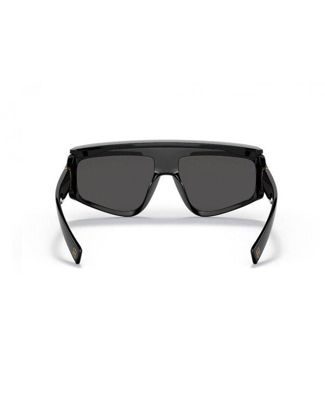 Dolce & Gabbana Gray Eyewear Rectangular Frame Sunglasses for men