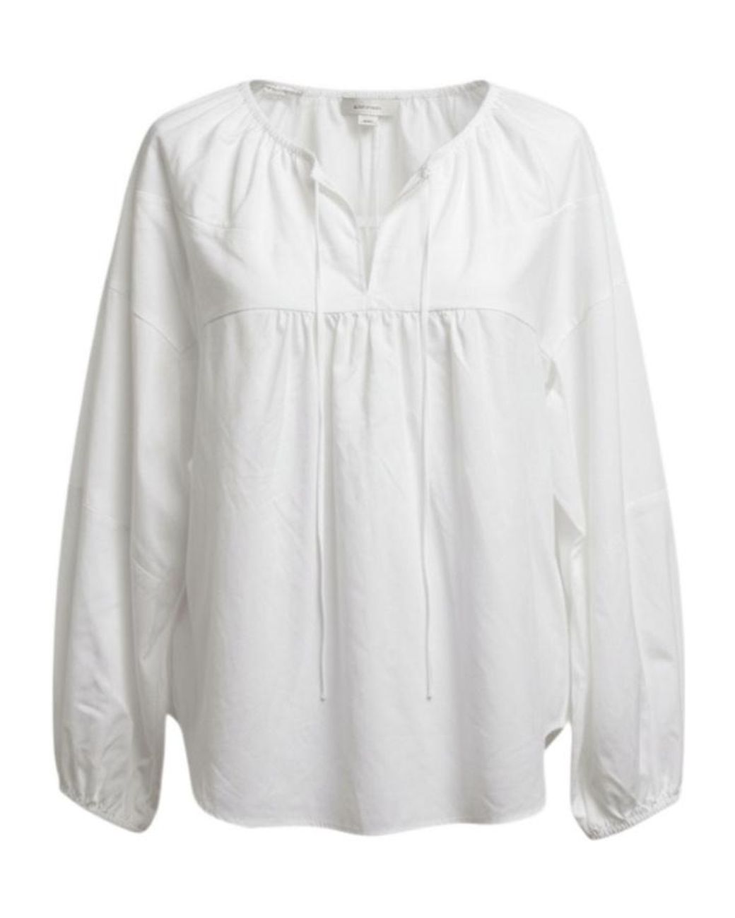 Vince White Long-Sleeved Shirt