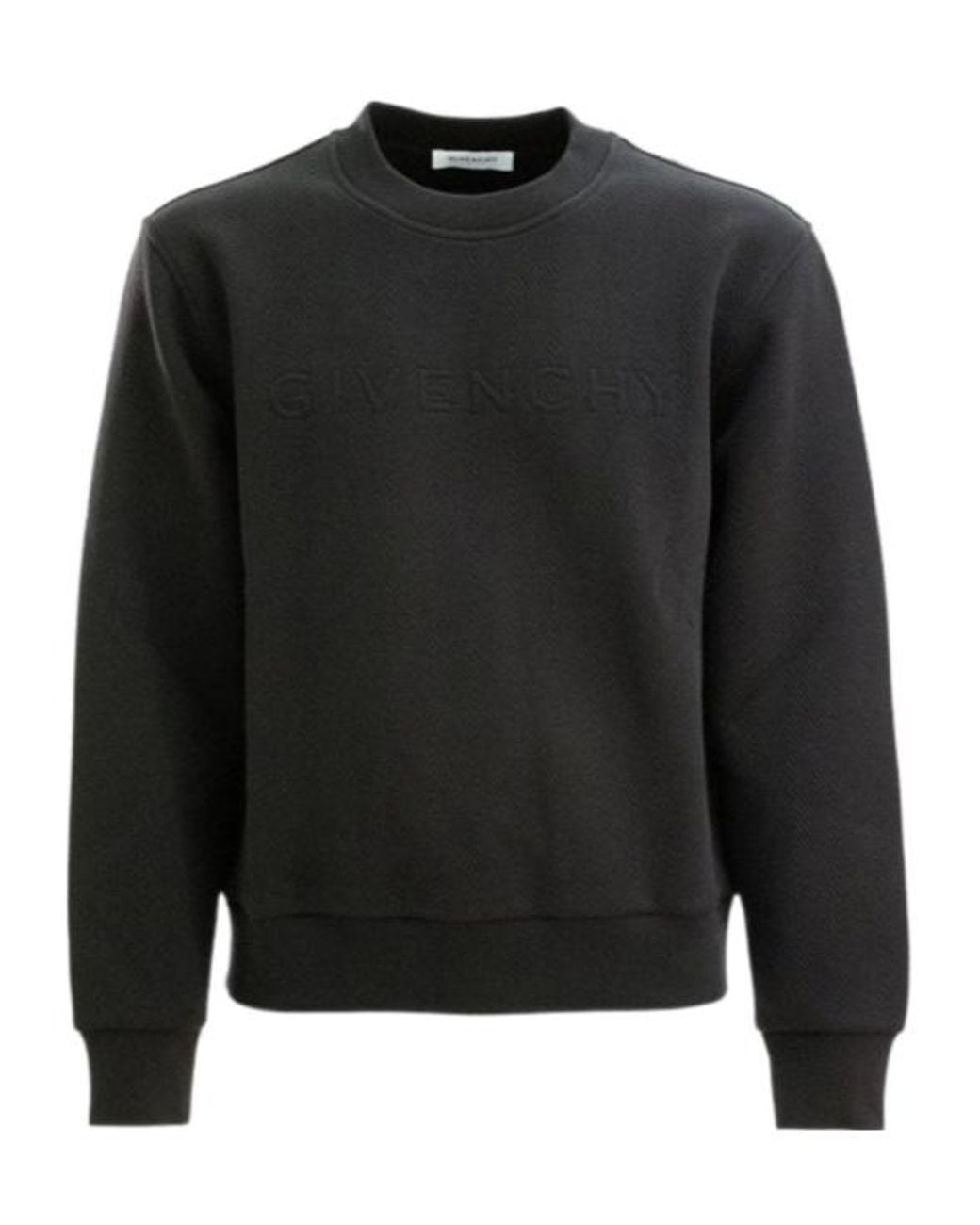 Givenchy Black Crewneck Sweatshirt for men