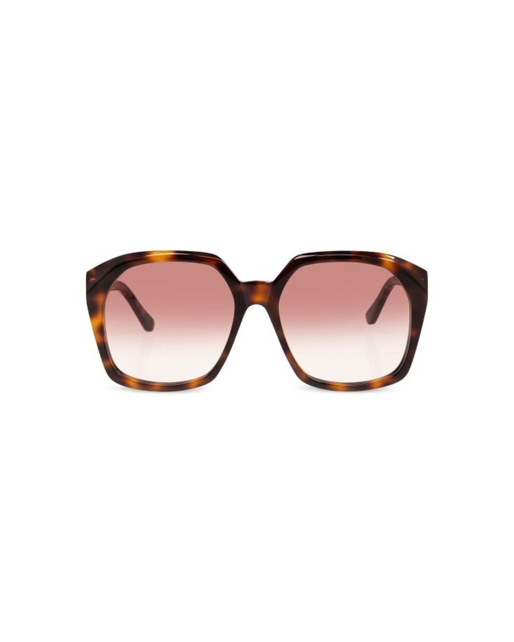 Chloé Multicolor Chloé Eyewear Salome Oversized Frame Sunglasses