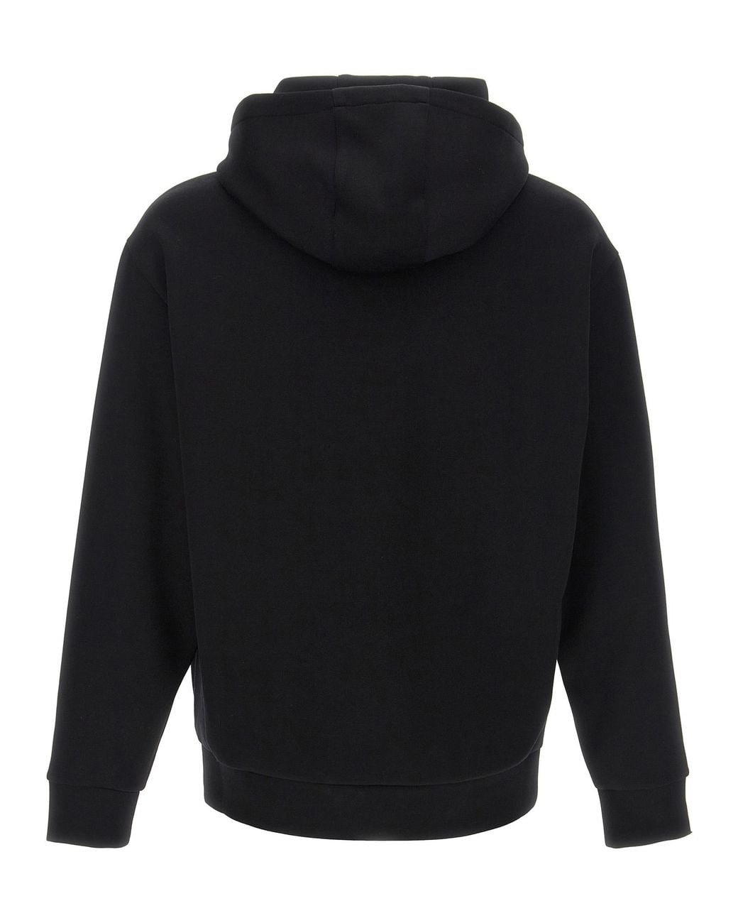 Prada Blue Technical Cotton Hoodie for men