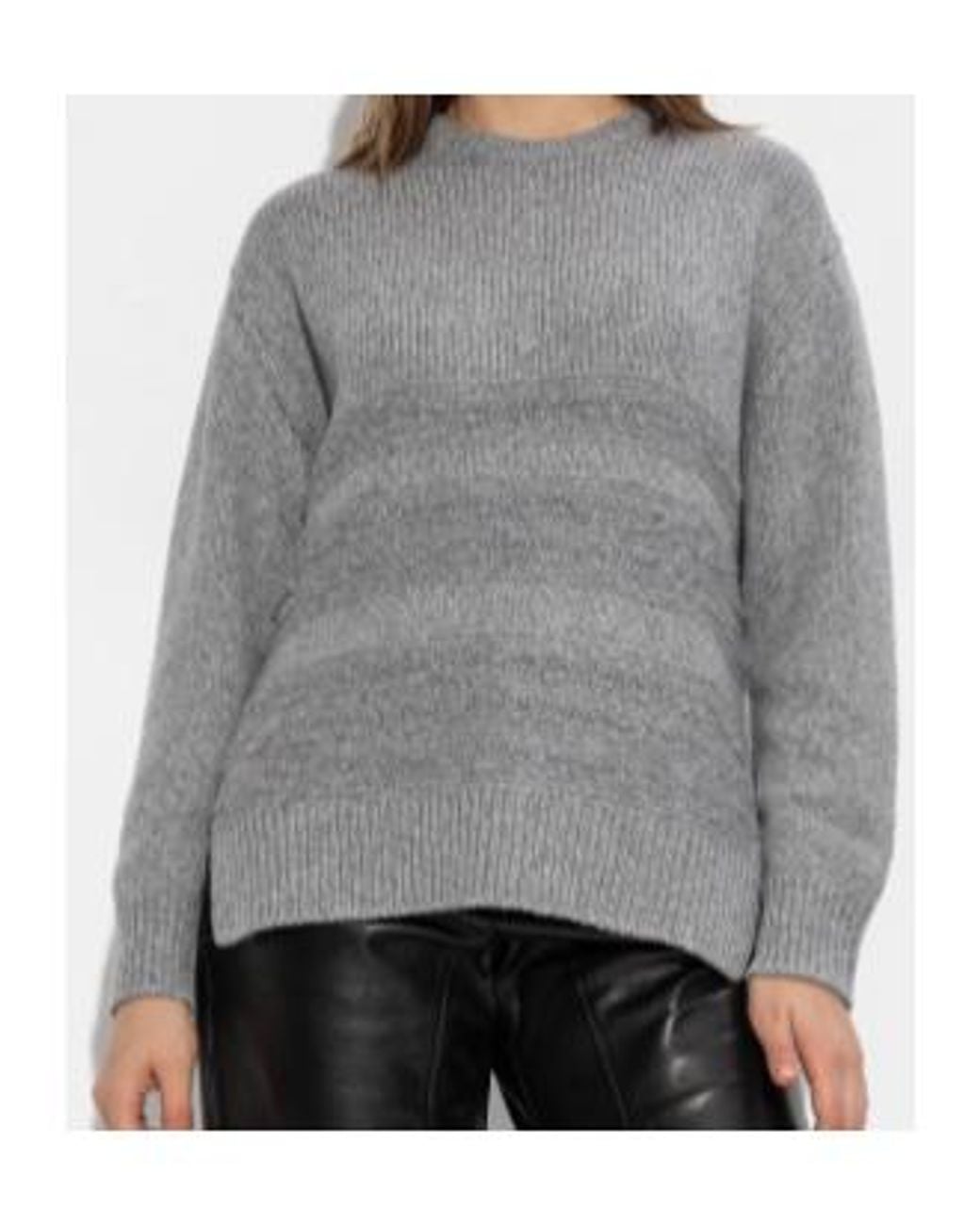 Fabiana Filippi Gray Knitted Jumper