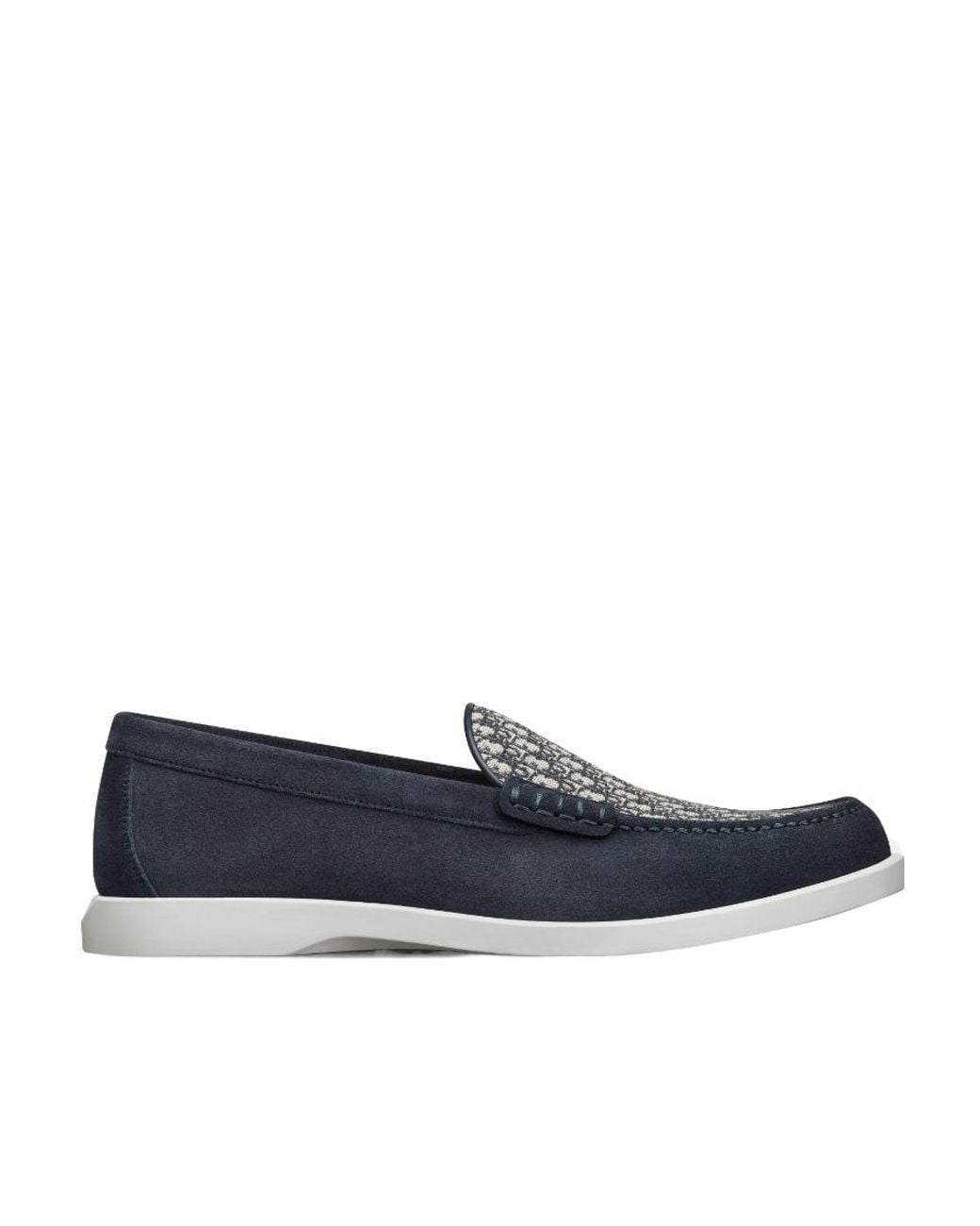 Dior Blue Homme Granville Slip-On Loafers for men