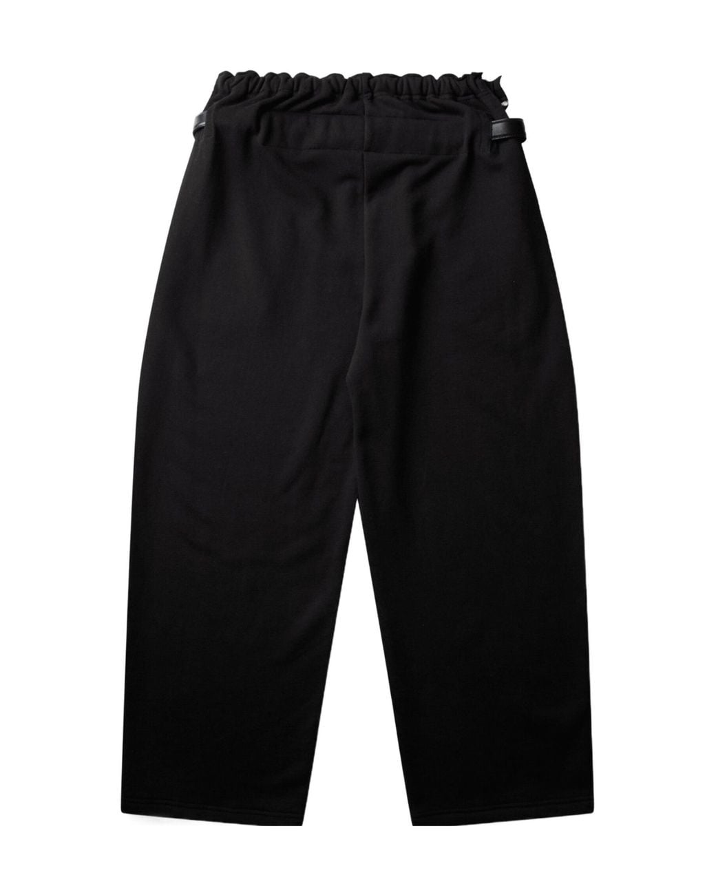 Magliano Black Provincia Belted Wide-Leg Pants for men