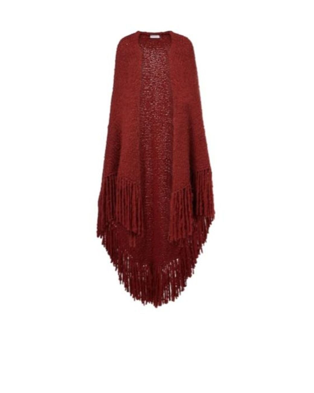 Gabriela Hearst Red Lauren Cashmere Wrap