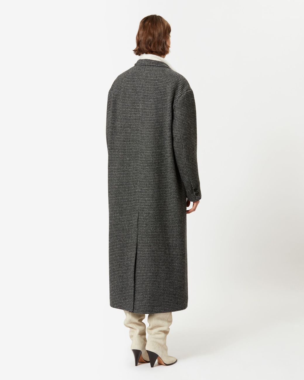 Isabel Marant Black Isabel Marant Étoile Sabine Straight Hem Coat