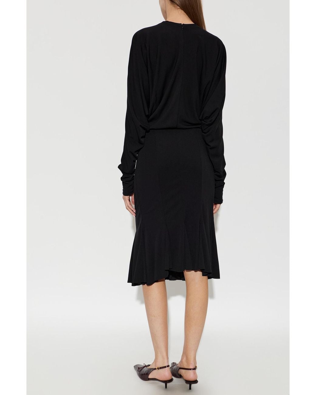 Jacquemus Black Losange Long Dress