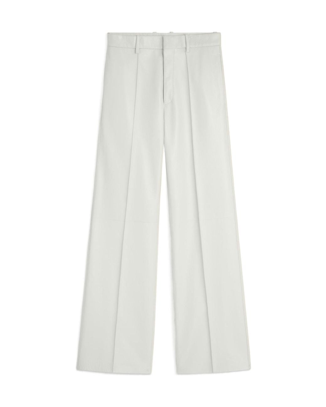 Phoebe Philo White Leather Trousers