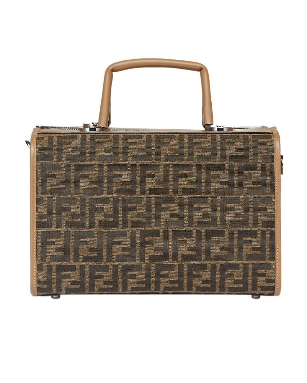 Fendi Metallic Ff Fabric Bag for men