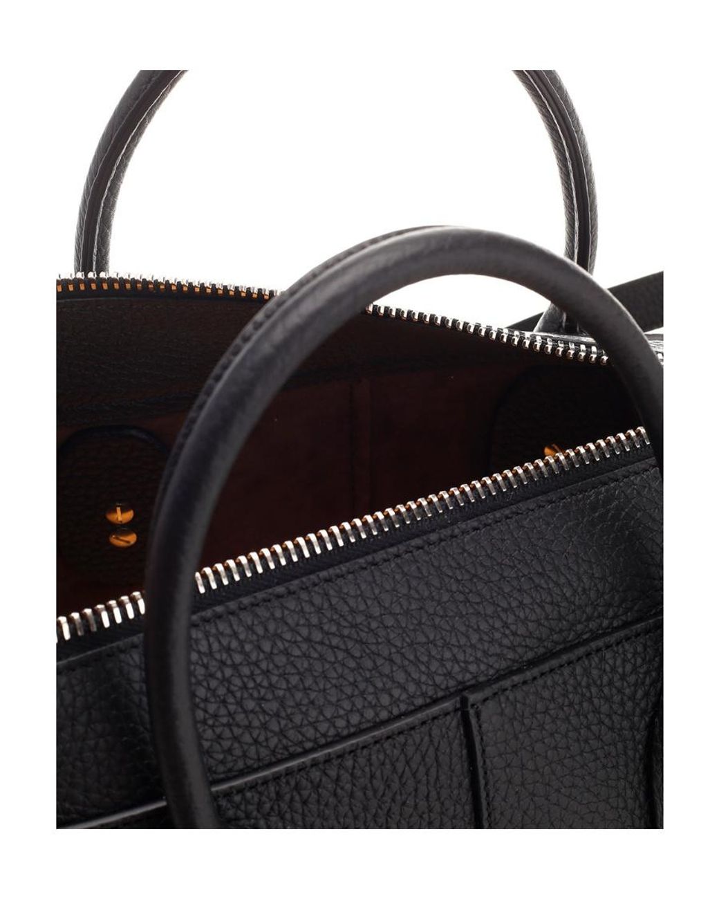 Tod's Black Di Small Tote Bag