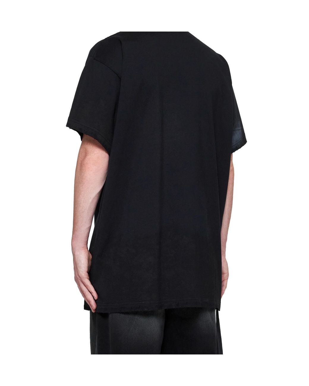 Balenciaga Black 3B Sport Icon Oversized T-Shirt for men