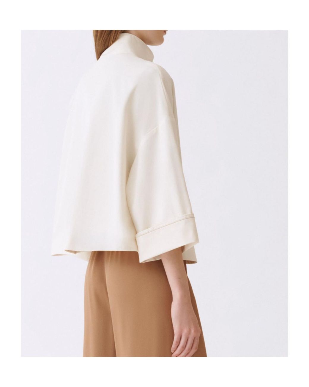 Fabiana Filippi Natural Long-Sleeved Jacket