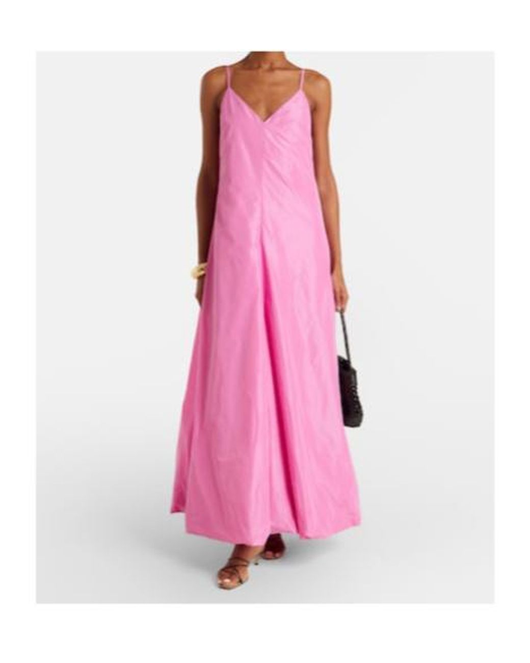 Staud Pink Paloma Maxi Dress