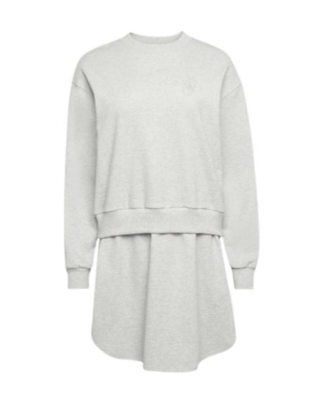 J.W. Anderson White Jw Anderson Layered Sweatshirt Dress