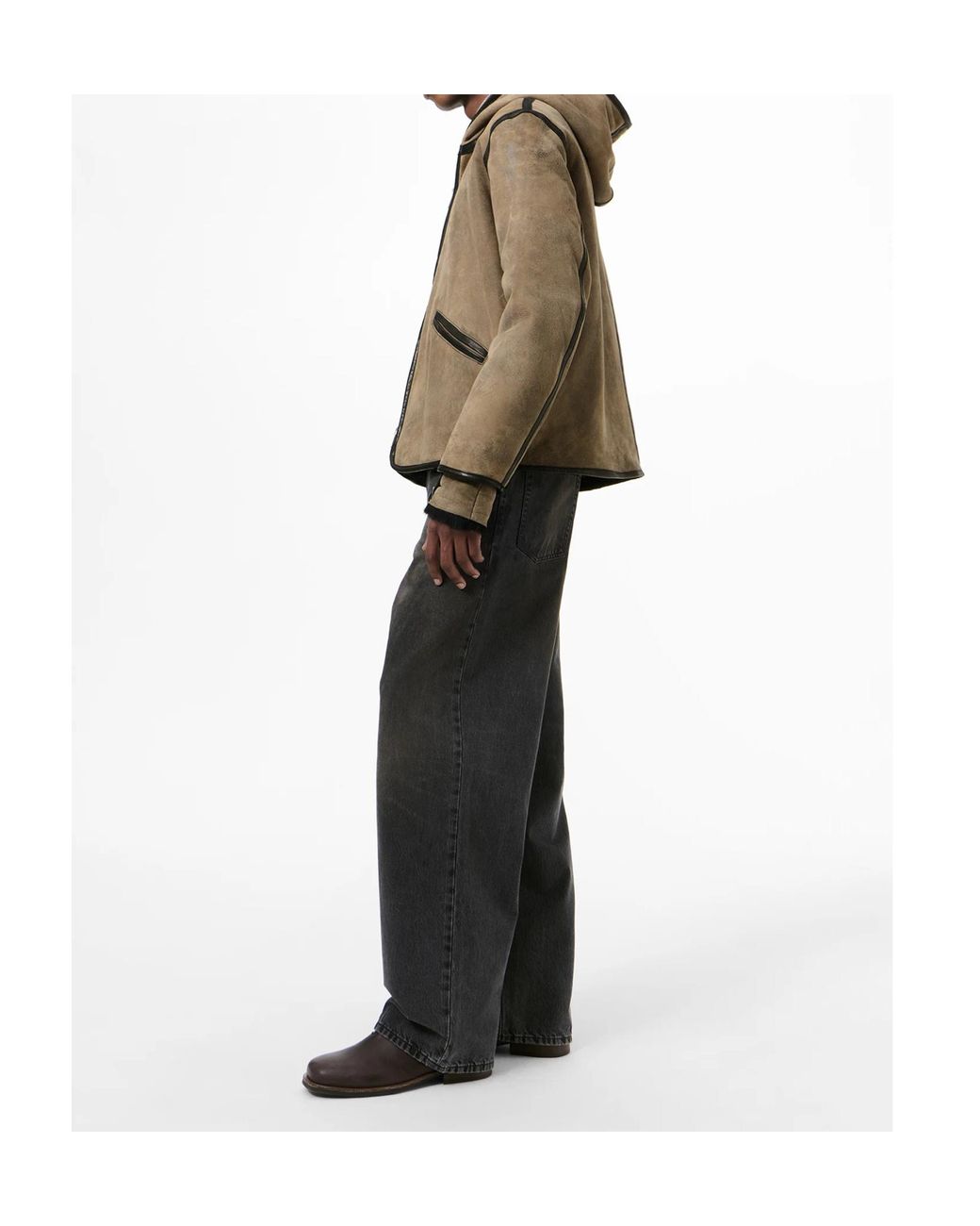 Our Legacy Brown Full Zip Jacket for men