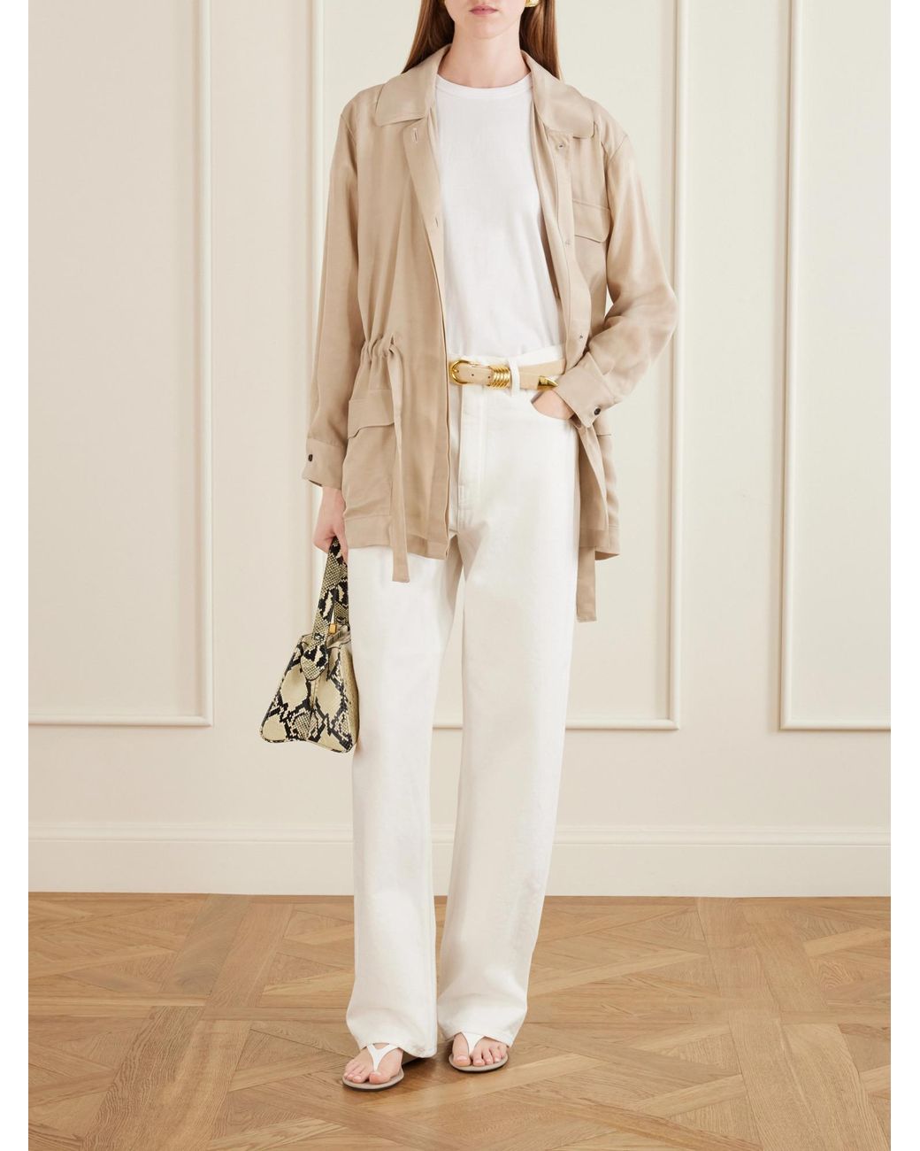 Leset Natural Simple Short Coat