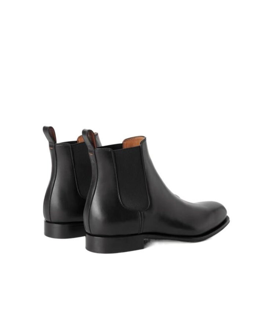 Loro Piana Black Rory Walk Chelsea Boots for men