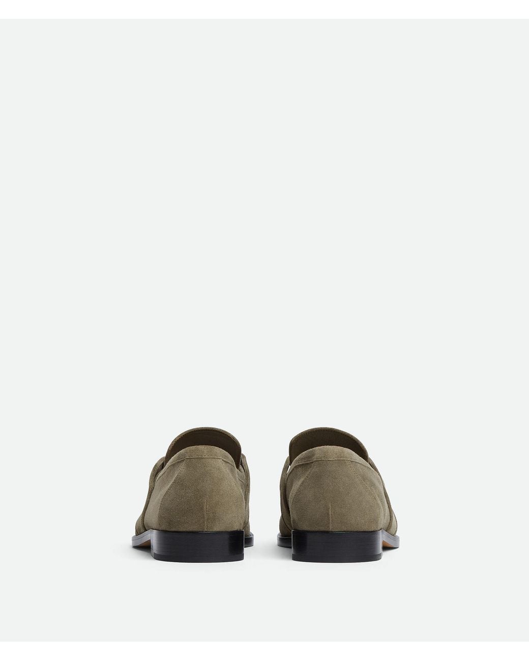 Bottega Veneta Green Astaire Loafers for men