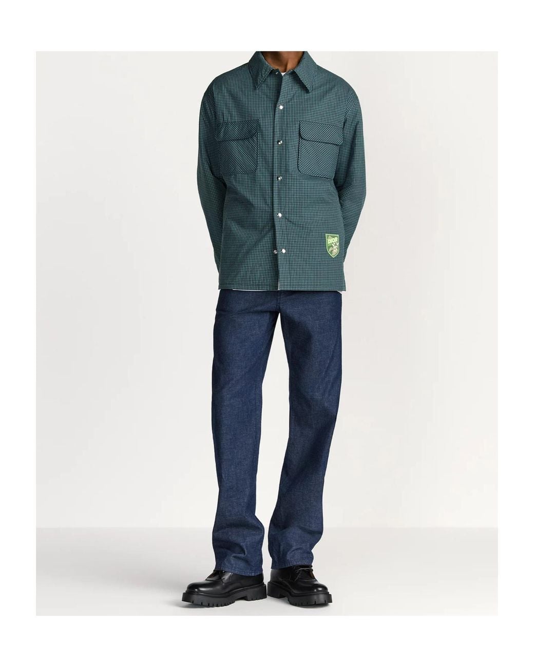 Dior Blue Mountain Overshirt for men